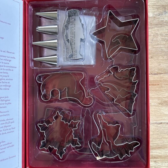 WILLIAMS SONOMA COOKIE KIT Twas the Night Before Christmas Holiday Cookie Cutter - Picture 4 of 4